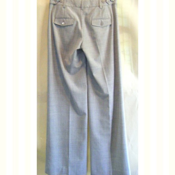 Express Design Studio Editor Gray Wide Leg Slacks - Picture 3 of 7